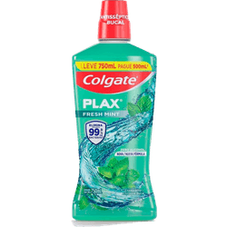 ENXAGUANTE BUCAL COLGATE PLAX LV750ML PG500ML FRESH MINT
